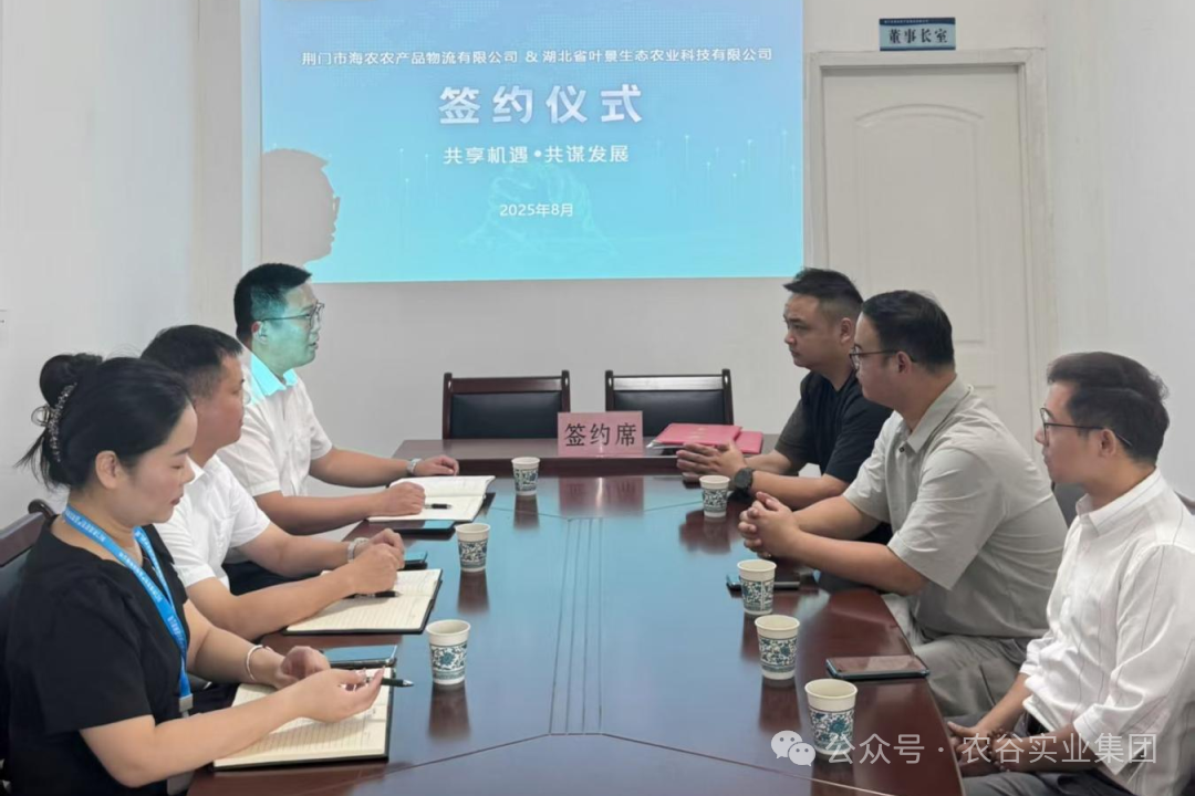 海農物流公司攜手葉景生態公司打造雞蛋全產業鏈服務新模式