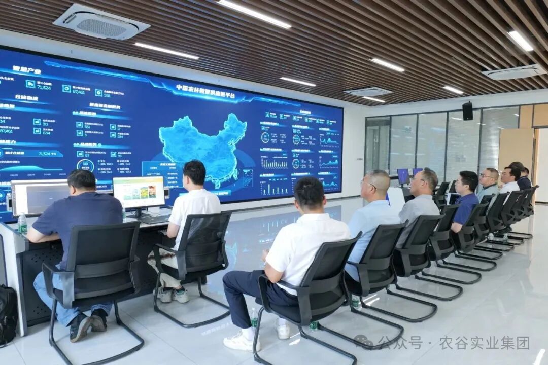 集團董事長楊小明調研中國農谷農產品供應鏈平臺項目